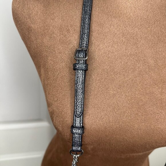 Coach Metallic Caviar Kylie Crossbody Clutch - Picture 10 of 11